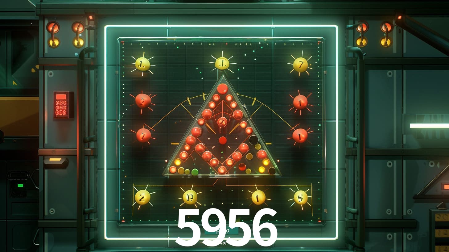 5956